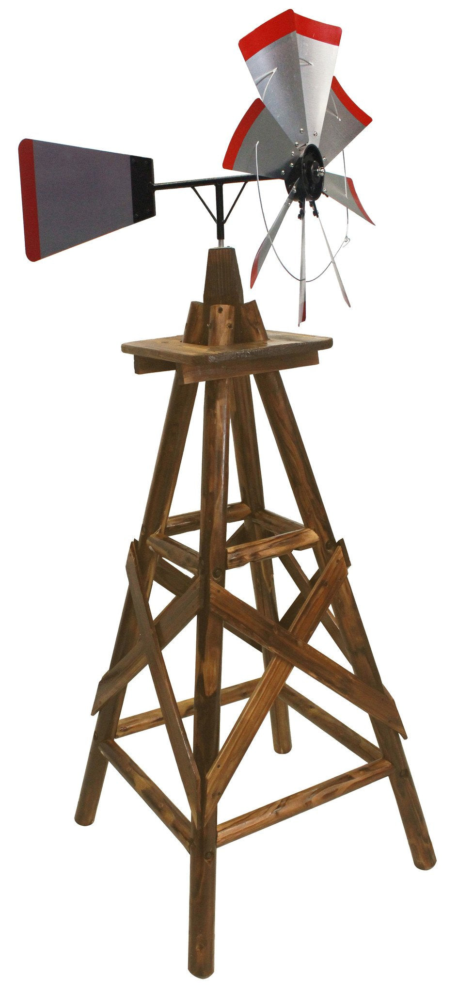 6.5 Ft. Char-Log Windmill