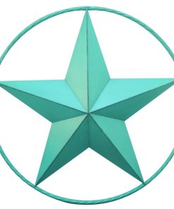 Aqua Star with Ring Wall Décor