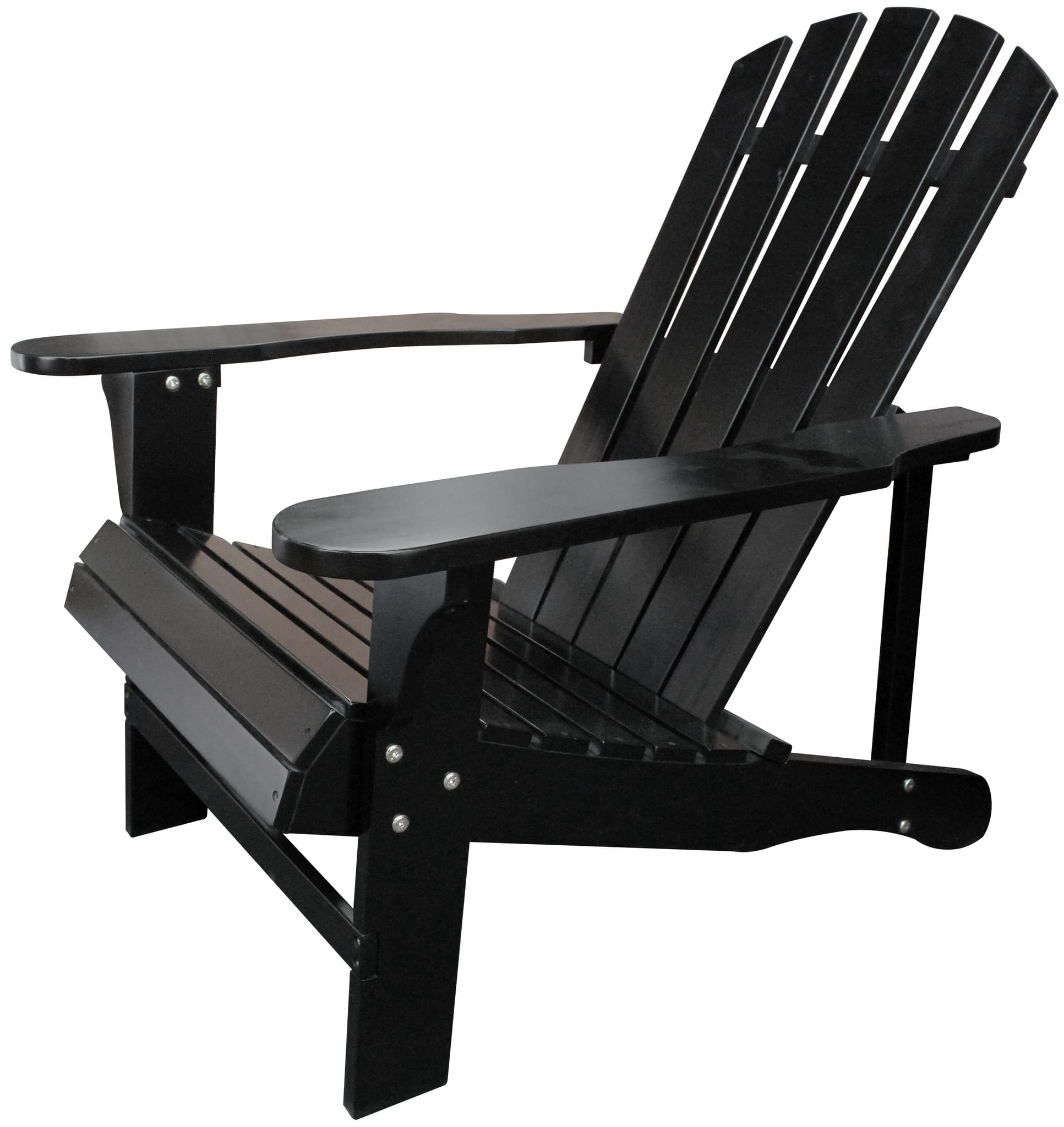 Black Adirondack Chair