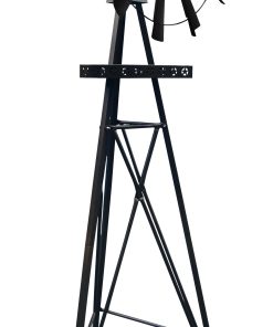 Black Texas Flag Windmill - For Pickup ONLY (Excluding Wholesale Orders)
