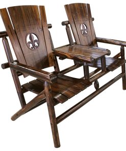 Char-Log FDL Medallion Double Chair with Tray - For Pickup ONLY (Excluding Wholesale Orders)