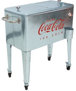 Coca-Cola® Galvanized Retro 60 qt. Cooler