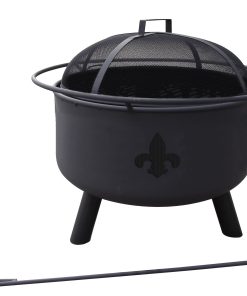 Fleur-de-lis Fire Pit