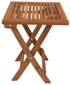 Natural Folding Adirondack Side Table