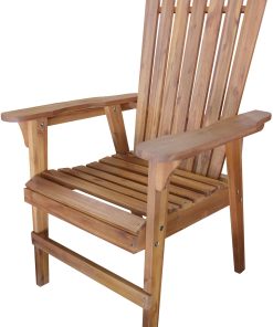 Over-Sized Natural Adirondack Chair