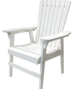 Over-Sized White Adirondack Chair