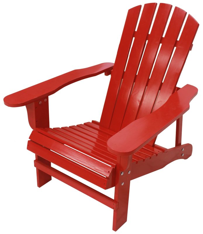 Red Adirondack Chair