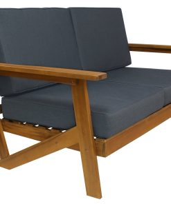 Sequoia Rustic Sofa Bench with Cushions - For Pickup ONLY (Excluding Wholesale Orders)