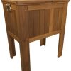 Slatted Wooden Cooler