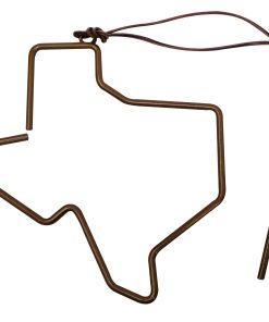 Texas Map Dinner Bell